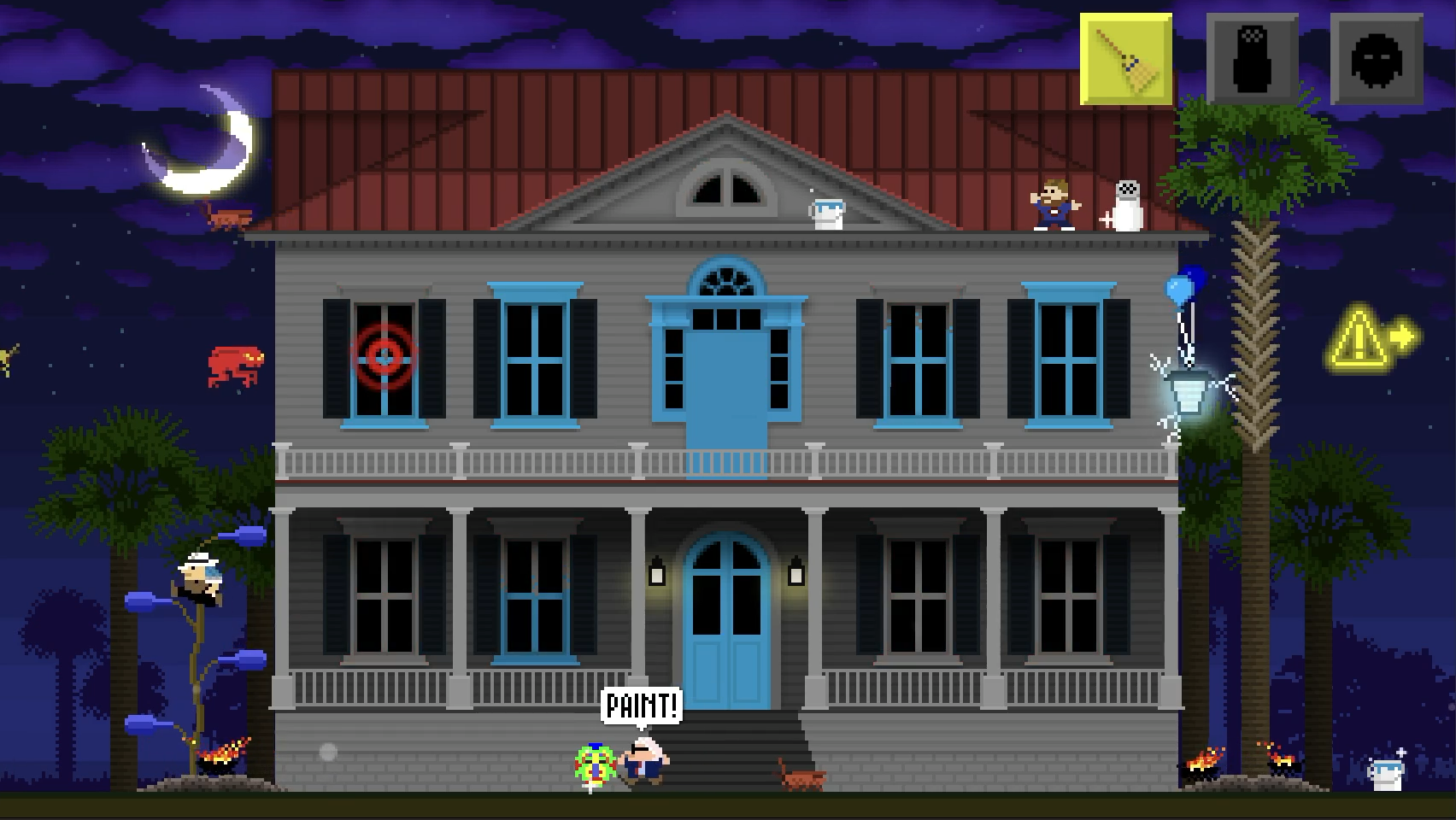 Gameplay screenshot at Coffin Point