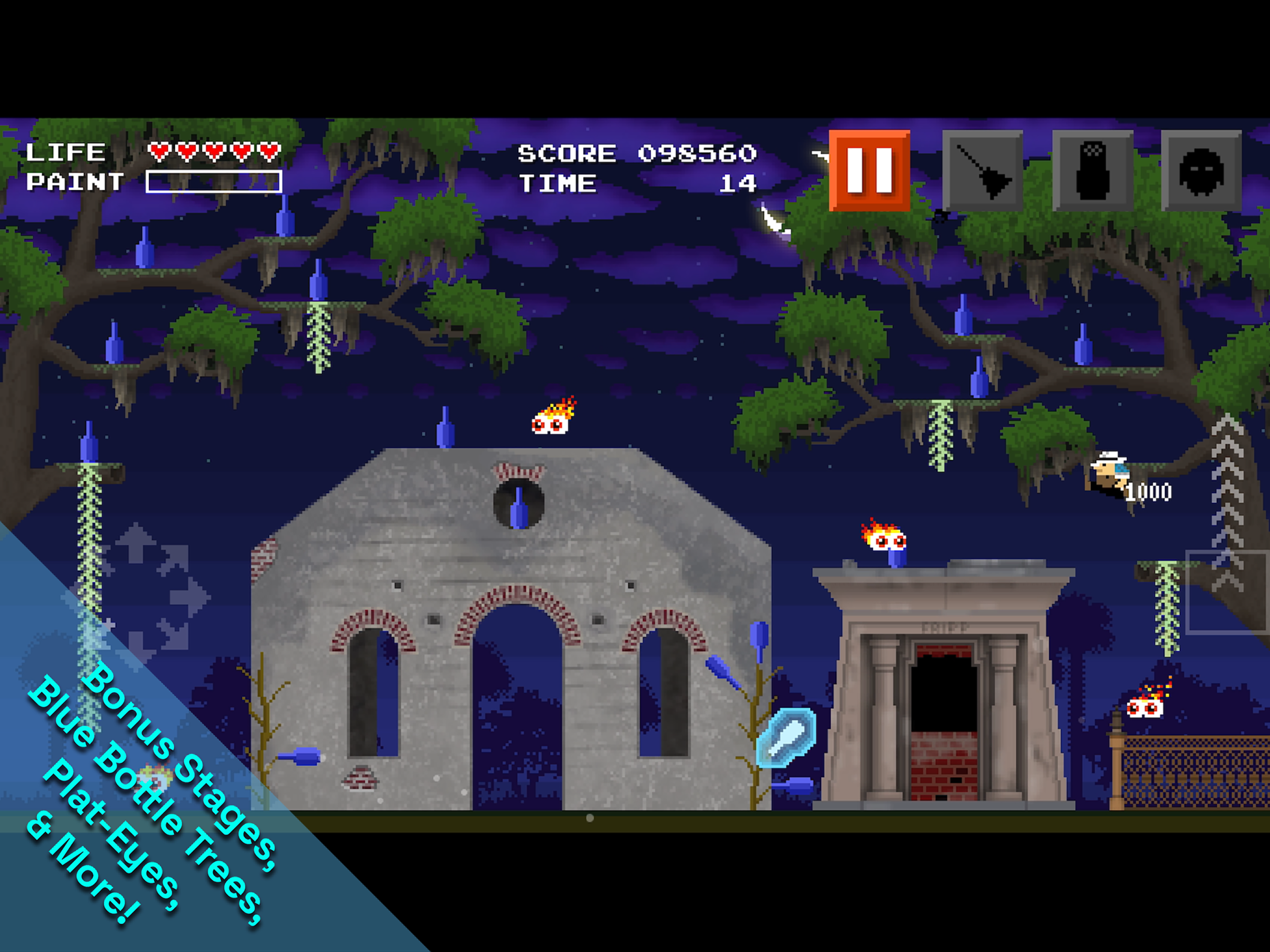 Gameplay at the Chapel of Ease